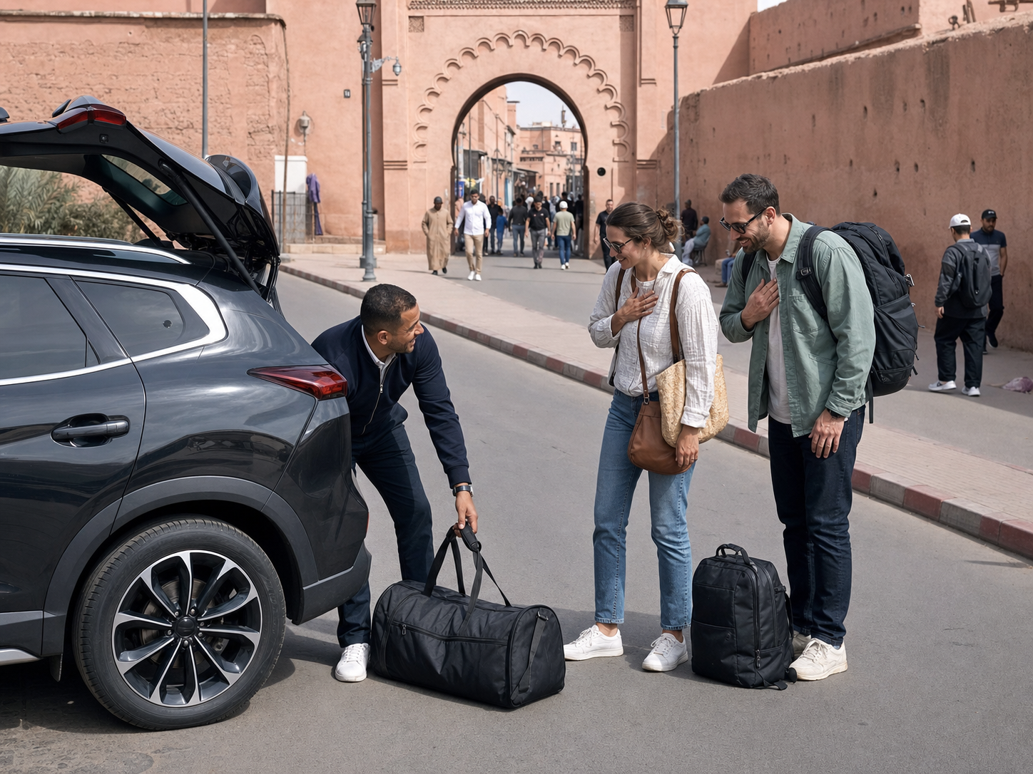 Marrakech E-Bike & Tuk-Tuk City Tour — guided tour in Marrakech